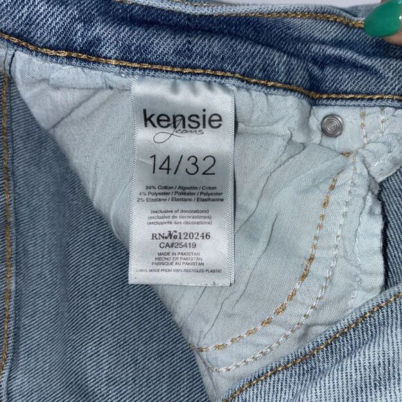Kenzie Jeans Vintage Luxe, Juliet High Rise Slim Leg Jeans, Women Size 14, Ankle - Picture 14 of 14